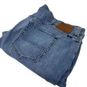 Lucky Brand 181 Relaxed Straight Leg Blue Jeans Size 44X32 Denim
